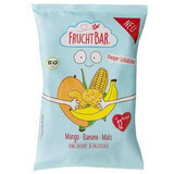 Glutenfreie Bio-Puffs mit Mango, Bananen und Mais, 30 g, Fruchtriegel