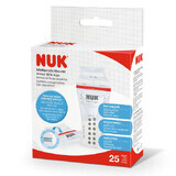 Breast milk storage bags, 25 pcs, 180 ml, Nuk