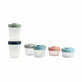 Set de 6 récipients alimentaires 2x90ml, 2x150, 2x250ml, Beaba