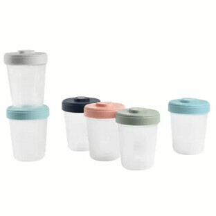 Set van 6 voedselcontainers, 6x250 ml, Beaba