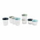 Juego de 8 recipientes para alimentos 4x150, 4x250 ml, Beaba
