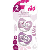 Family Latex Soother size 2, 5-18 months, Nip