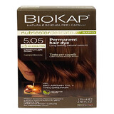 Nutricolor Permanent Hair Color, Dark Brown Satin 5.05, 140ml, Biokap