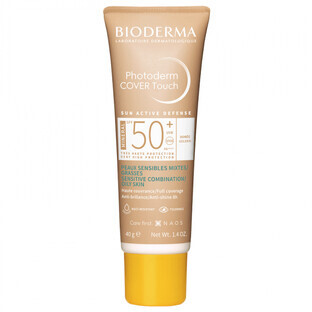 Bioderma Photoderm Fluid Cover Touch with SPF50+ gold, 40g