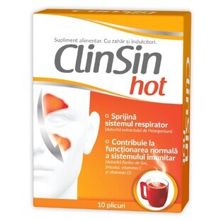 Clinsin HOT, 10 Beutel x 9,5 g, Natur Produkt