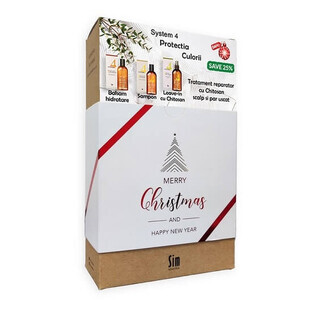 Shampooing pour cuir chevelu et cheveux secs traités, 215 ml + Après-shampooing pour cheveux secs ou traités, 215 ml + Spray sans rinçage pour cheveux abîmés et secs, 200 ml, Sim Sensitive