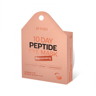 Peptide Eye Mask hydrogel eye patches, 20 pieces, Petitfee