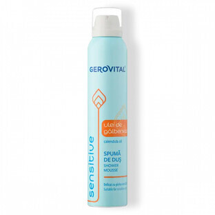 Sensitive shower foam, 200 ml, Gerovital