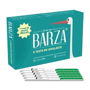Ovulation test, 5 strips, Stork