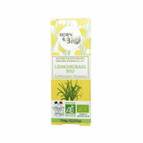 Organic lemongrass essential oil, 10 ml, Born to Bio