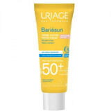 Uriage crema solar con color SPF50+ Bariesun, 50 ml, piel clara, Uriage