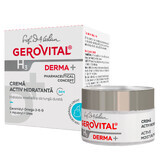 Gerovital H3 Derma+ actieve vochtinbrengende crème, 50 ml, Farmec