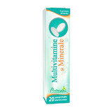 Naturalis Multivitamins and minerals x 20 tablets eff.