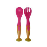 Primi Passi R0545I - Set Posate Con Ventose 0545 Rosa