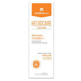 Heliocare Color Sun Protection Cream-Gel with SPF 50, Light shade, 50 ml, Cantabria Labs