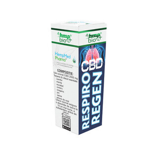 Olio di CBD ozonizzato con CBD Respiro Regen, 10 ml, HempMed Pharma
