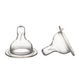 Easystart silicone teat for dense feeding, 2 pieces, Canpol