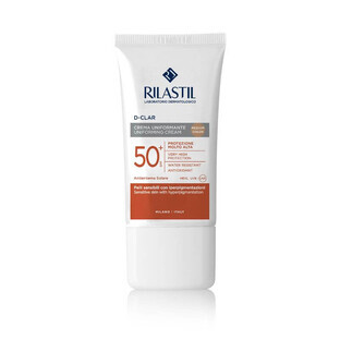 RILASTIL SUN SYSTEM D-CLAR - Tinted cream for uniformity with SPF 50+ x 40ml