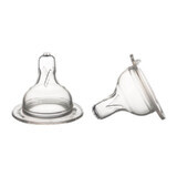 Canpol Babies Silicone Teat Variable Flow 2 pcs for wide neck bottle 21/734