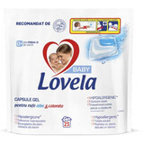 Washing powder capsules for white and coloured laundry, 23 capsules, Lovela Baby