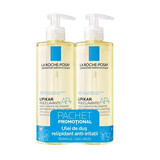 La Roche Posay Lipikar AP+ Washing oil package for sensitive skin, 400 ml + 400 ml