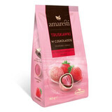 Strawberries in chocolate mix Amaresti, 80g, Eurohansa