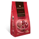 Amaresti cherries in white and dark chocolate mix, 80g, Eurohansa