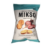Chips from beetroot, potatoes and sweet potatoes, 85 g, Mikso
