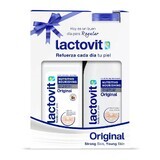 Shower Gel 600 ml and Body Milk 400 ml Original, Lactovit