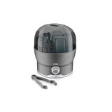VapoMat S Steriliser with steam for baby bottles, Grey, Reer