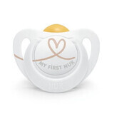 Star latex pacifier, 0-6 months, 1 piece, Nuk