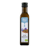 Organic cold pressed linseed oil, 250 ml, Obio