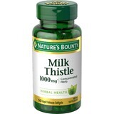 Chardon Marie Silymarine 1000mg, 60 capsules, Nature's Bounty