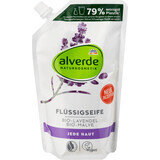 Alverde Naturkosmetik Liquid soap lavender reserve, 500 ml