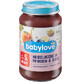 Babylove Bosbessenpuree met perziken en peren ECO, 5+, 190 g