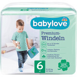 Pannolini Babylove Premium numero 6, 32 pz