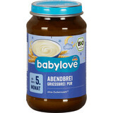 Babylove Porridge for dinner, 190 g