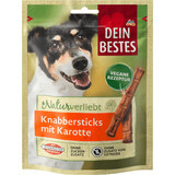 Dein Bestes Dog Sticks with carrots, 60 g