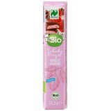 DmBio milk chocolate bar with yoghurt and raspberries, 37,5 g