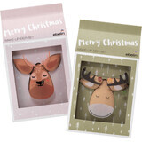 Ebelin Make-up sponge set Christmas edition, 1 pc