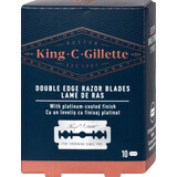 King C. Gillette Double-edged razor blades, 10 pcs