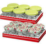 Profissimo Bocaux en verre 6x120 ml, 6 pcs