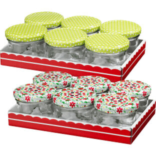 Profissimo Bocaux en verre 6x120 ml, 6 pcs