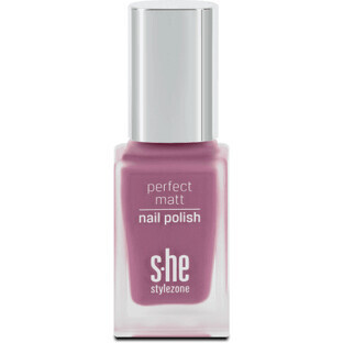 S-he colour&amp;style esmalte de uñas perfecto mate 324/020, 10 ml