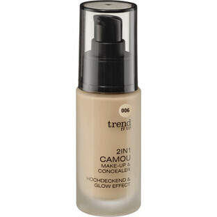 Trend !t up Fond de Teint 2en1 Camou &amp; Concealer - Nr. 006, 30 ml
