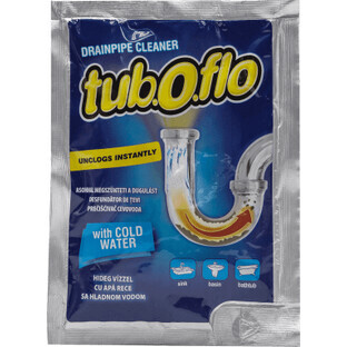 tub.O.flo Granules for unblocking cold water pipes, 60 g