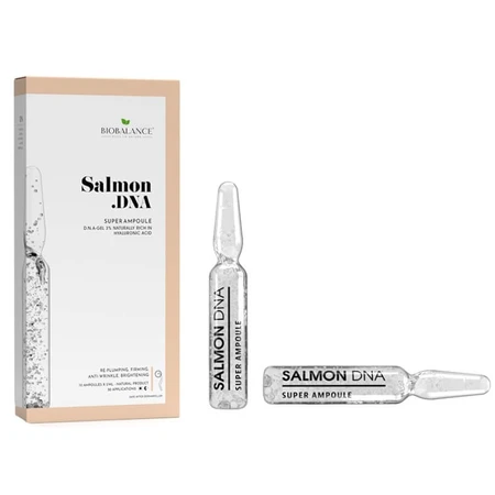 Anti-Aging Ampullen mit Hyaluronsäure aus Lachskaviar, Bio Balance, 10 x 2 ml