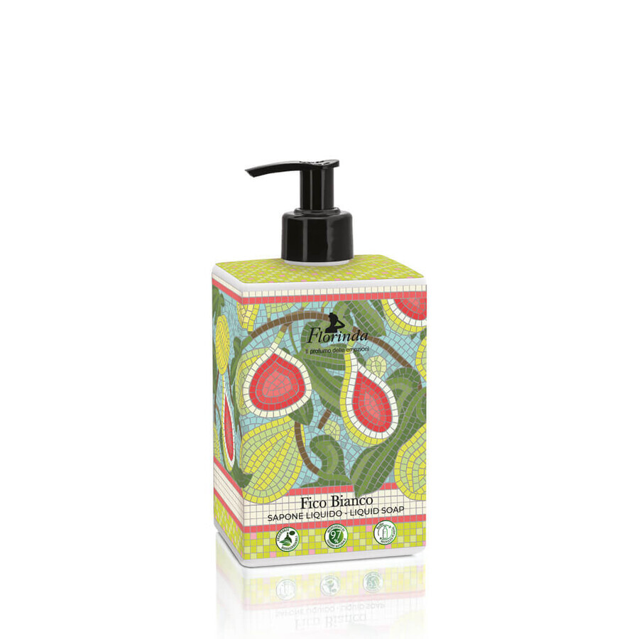 Vegetable liquid soap with fig scent, Florinda, La Dispensa, 500 ml