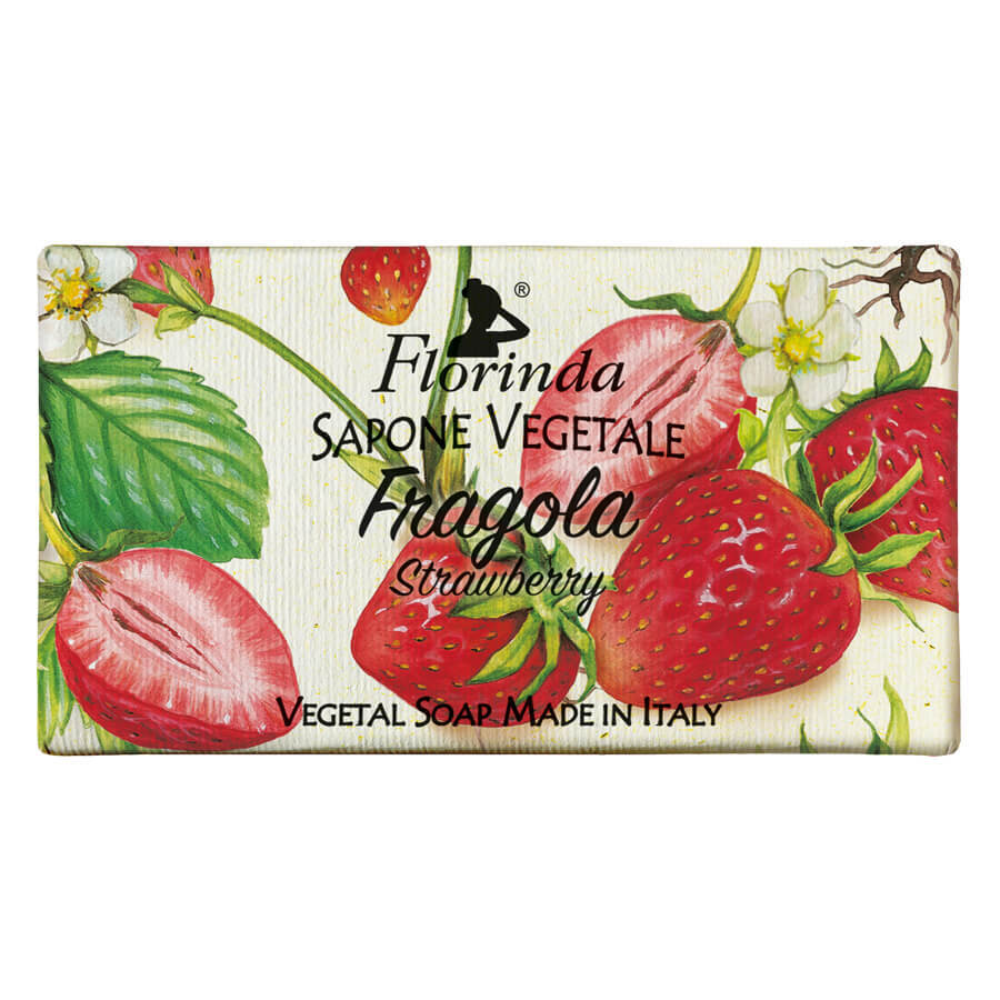 Buy Vegetable soap with strawberries Florinda, 100 g La Dispensa Vegetable soap with strawberries Florinda, 100 g La Dispensa