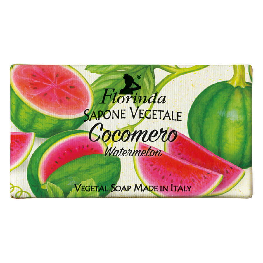 Boutique Savon végétal Florinda pastèque, 100 g La Dispensa Savon végétal Florinda pastèque, 100 g La Dispensa